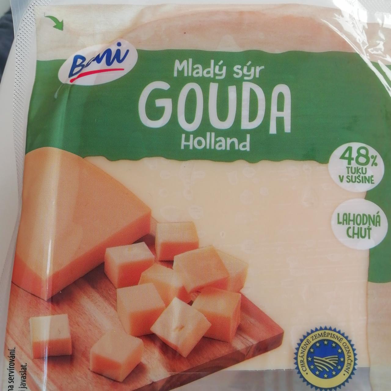 Фото - Сыр гауда Gouda mladý sýr Holland Boni