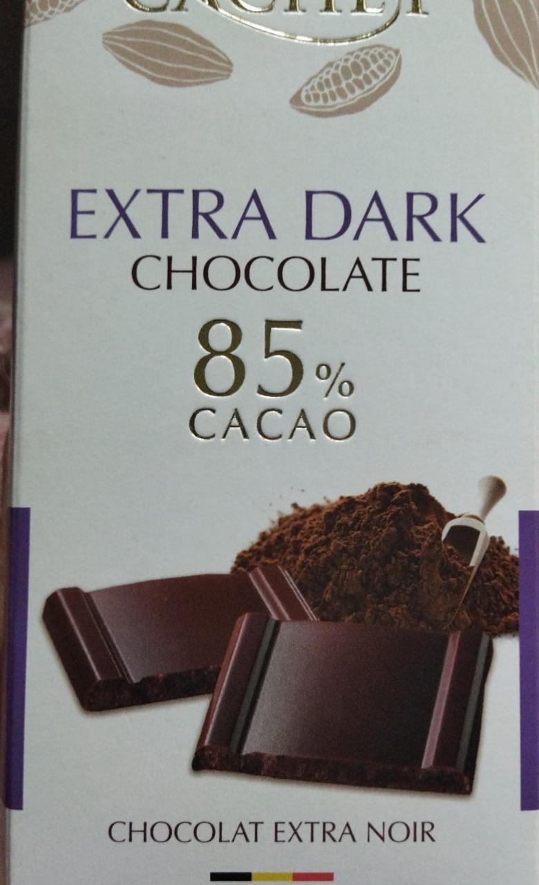 Фото - шоколад темный 85% CACHET