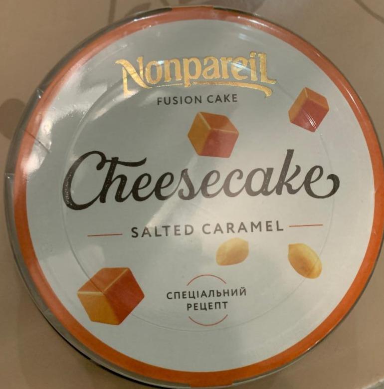 Фото - Чизкейк соленая карамель Cheesecake Salted Caramel Nonpareil