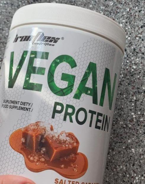 Фото - Vegan protein salted carmel IronFlex