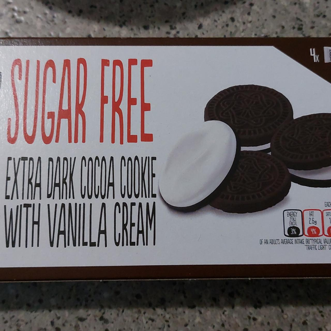 Фото - Sugar free Vanilla Cookie with Cocoa cream Diablo