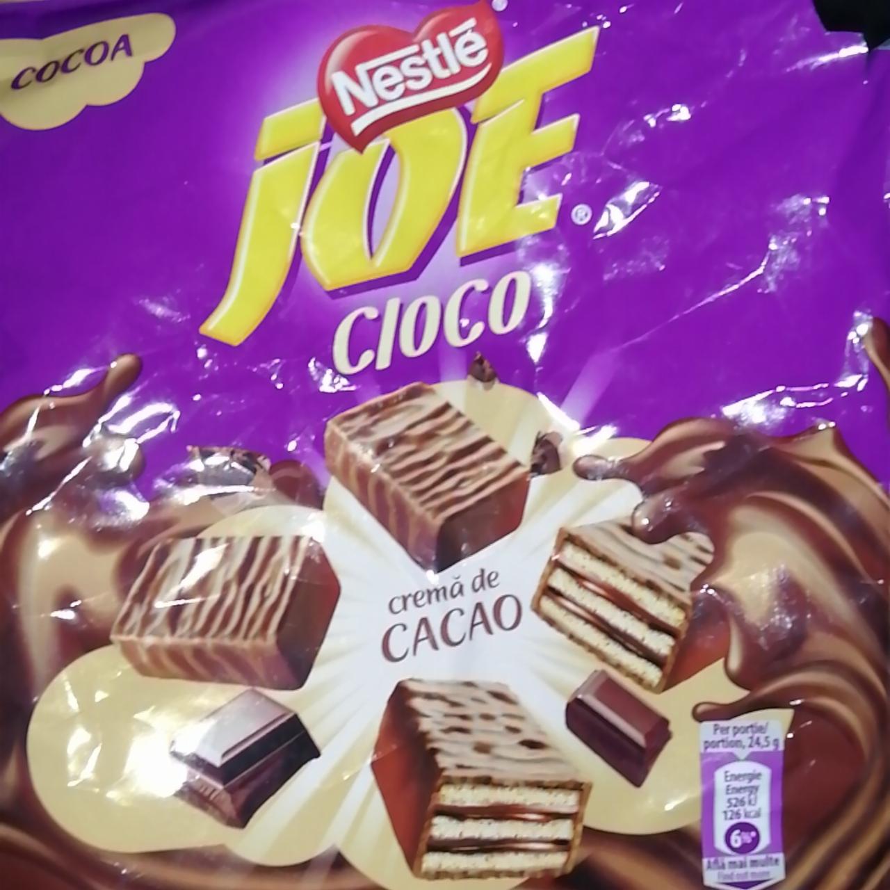 Фото - вафли в шоколаде joe cloco Nestlé