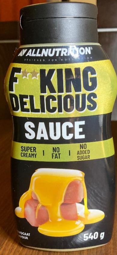 Фото - F**king delicicious sauce Vaječný likér Allnutrition