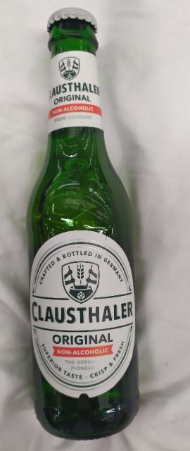 Фото - Пиво светлое фильтрованное безалкогольное Clausthaler