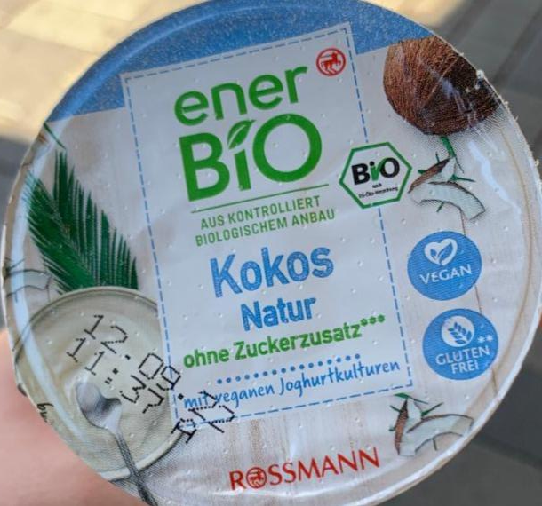 Фото - enerbio кокосовый йогурт Rosmann