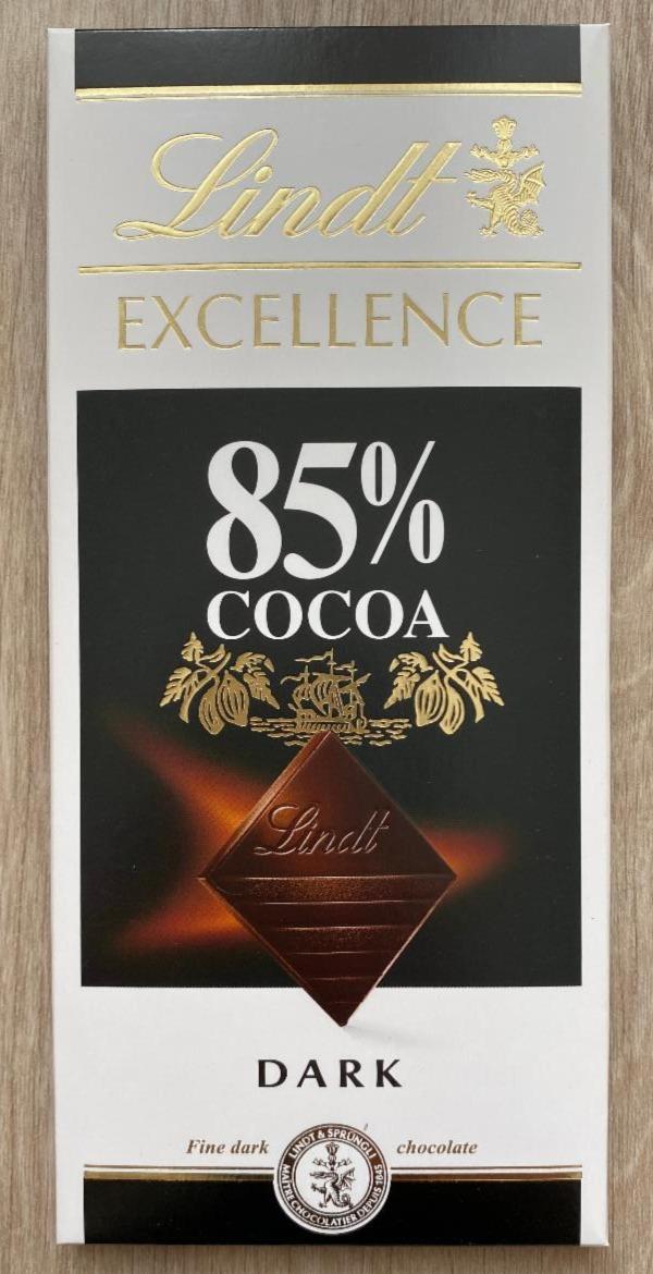 Фото - Шоколад горький excellence 85% cocoa richdark Lindt