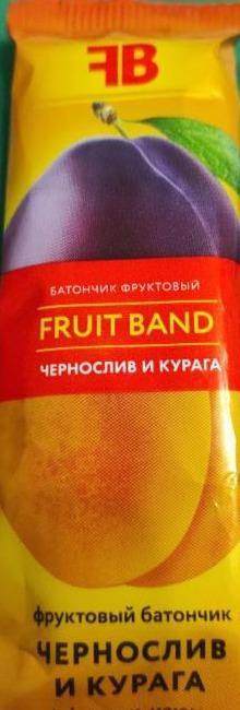 Фото - батончик фруктовый чернослив и курага Fruit band