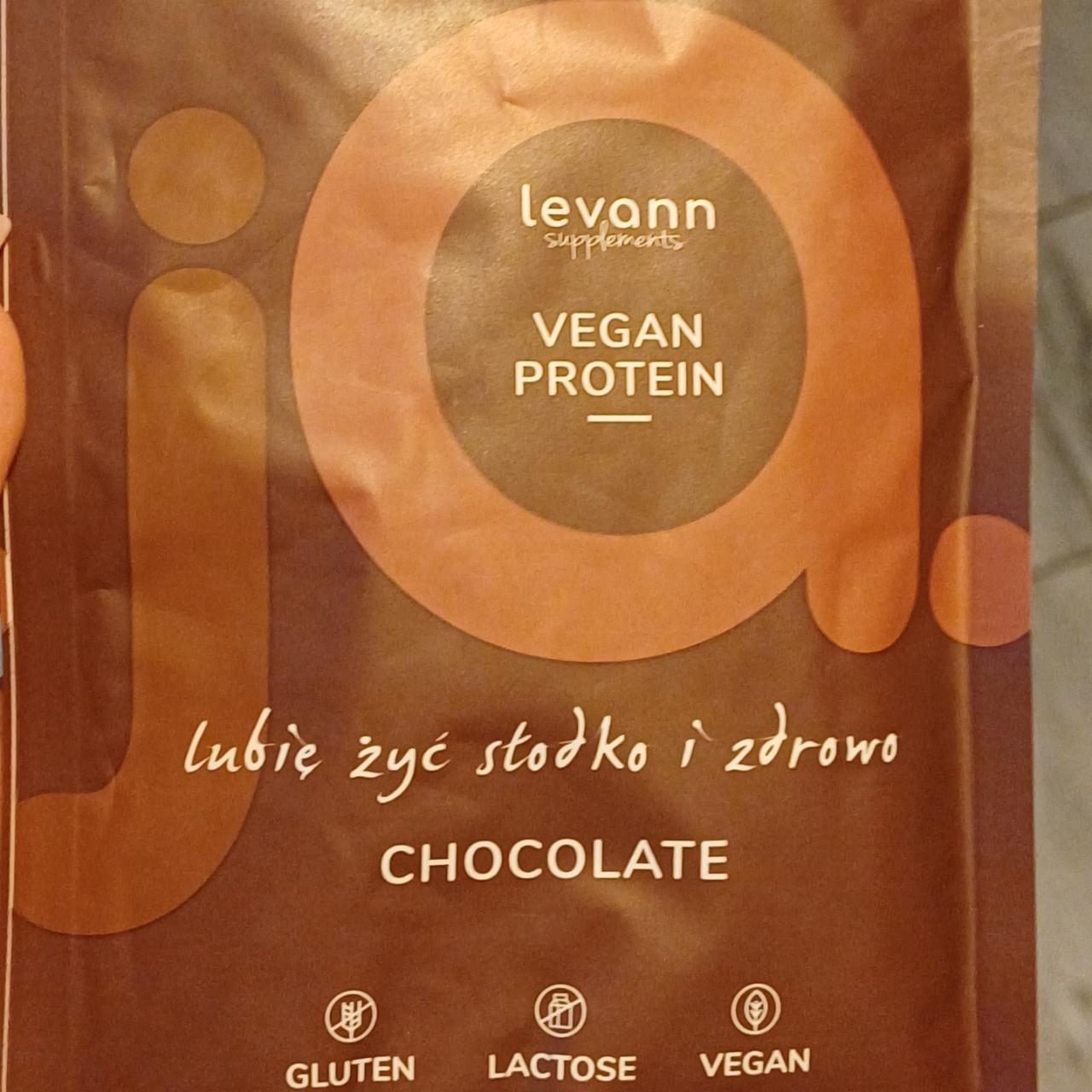 Фото - Vegan protein chokolate Levann