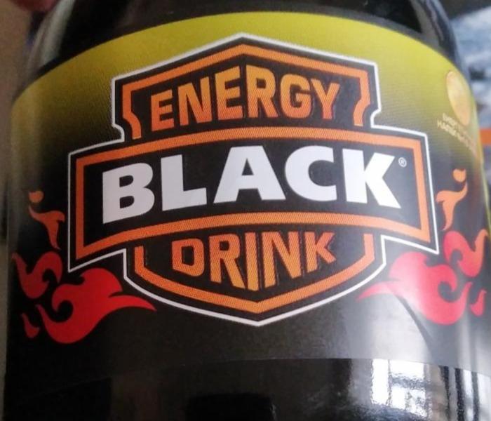Фото - Энергетический напиток сильногазированный Extra Black Energy