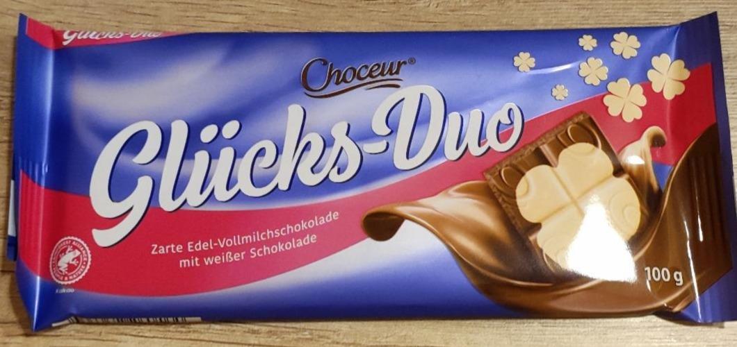 Фото - Шоколад молочный с белым Glücks-Duo Choceur