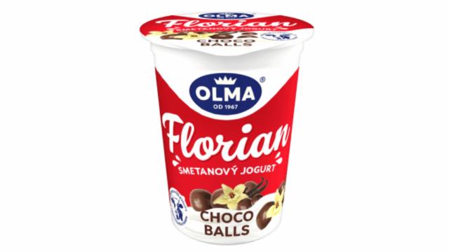 Фото - Йогурт с шоколадными шариками Olma