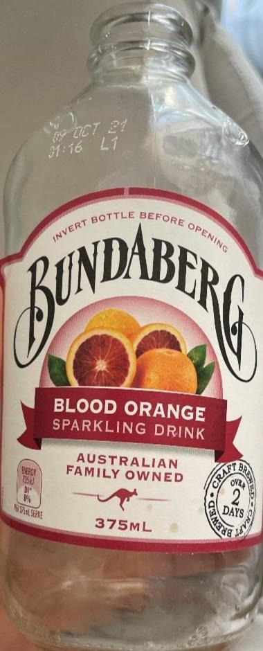 Фото - напиток безалкогольный среднегазированный Blood Orange Bundaberg