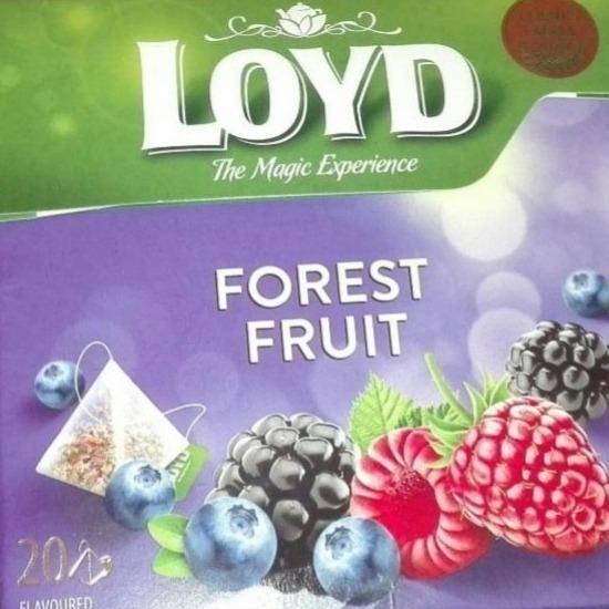 Фото - Чай ароматизированный с лесными ягодами в пакетиках Forest Fruit Loyd