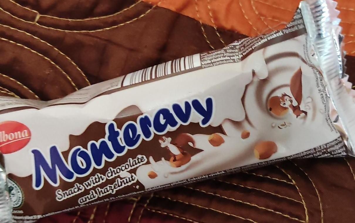 Фото - Monteravy Snack with chocolate and hazelnut Pilos
