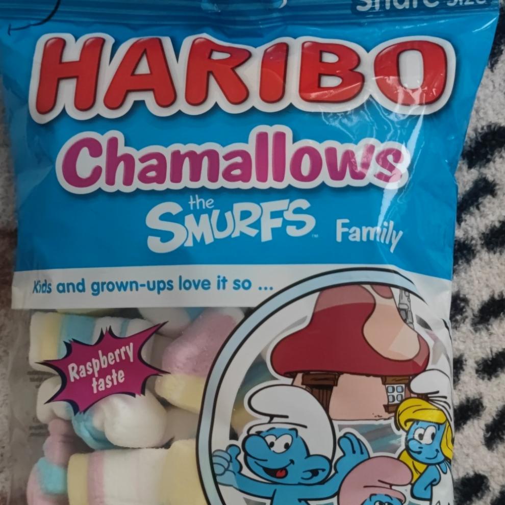 Фото - Зефир мягкий Chamallows Smurfs Family Haribo
