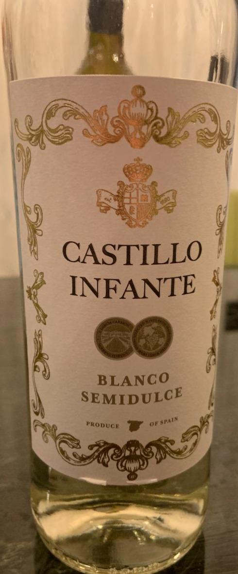 Фото - Вино сортовое полусладкое белое кастильо инфанте Castillo infante white semisweet