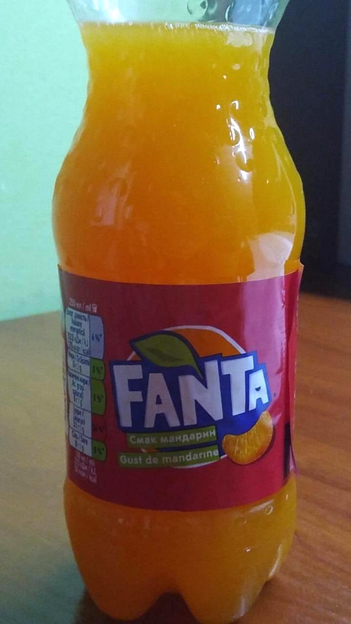 Фото - Напиток безалкогольный со вкусом мандарина Фанта Fanta