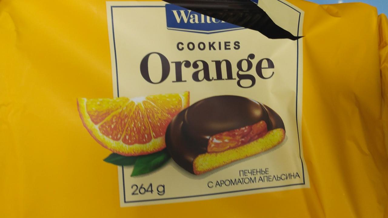 Фото - печенье с ароматом апельсина orange cookies Walter's