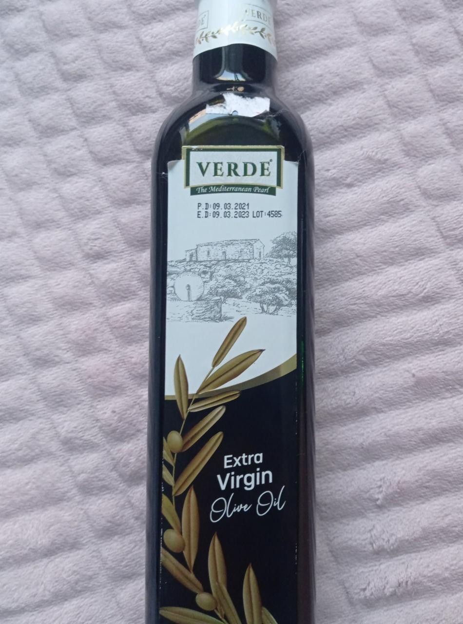 Фото - оливковое масло EXTRA VIRGIN VERDE