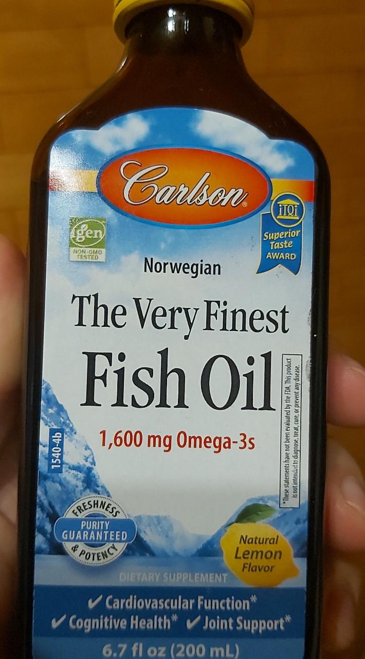 Фото - Norwegian The Very Finest Fish Oil Carlson