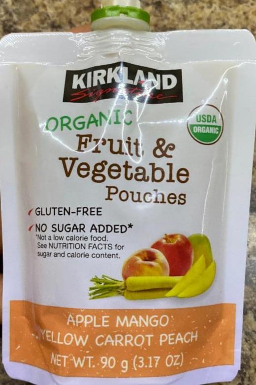 Фото - Fruit Vegetable pouches Kirkland