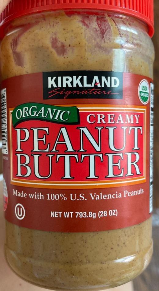 Фото - Organic peanut butter Kirkland