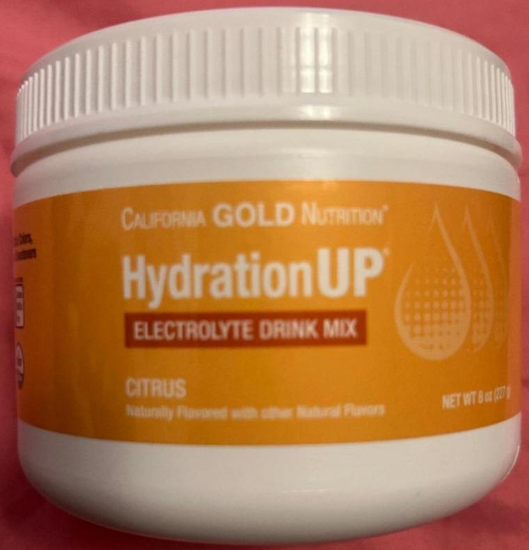Фото - Hydrationup Electrolyte Drink Mix Powder Citrus California gold nutrition