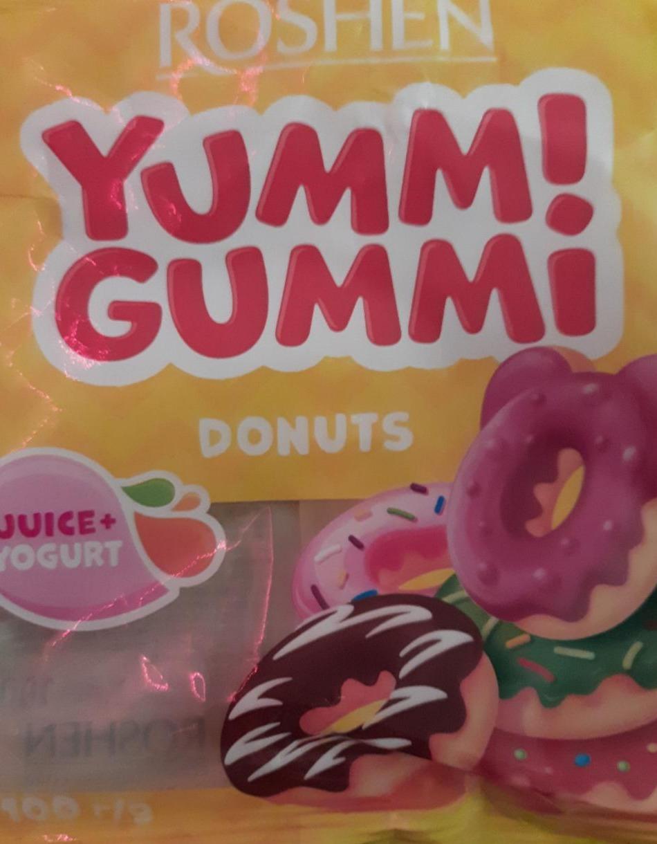 Фото - Конфеты желейные Donuts Yummi Gummi Roshen