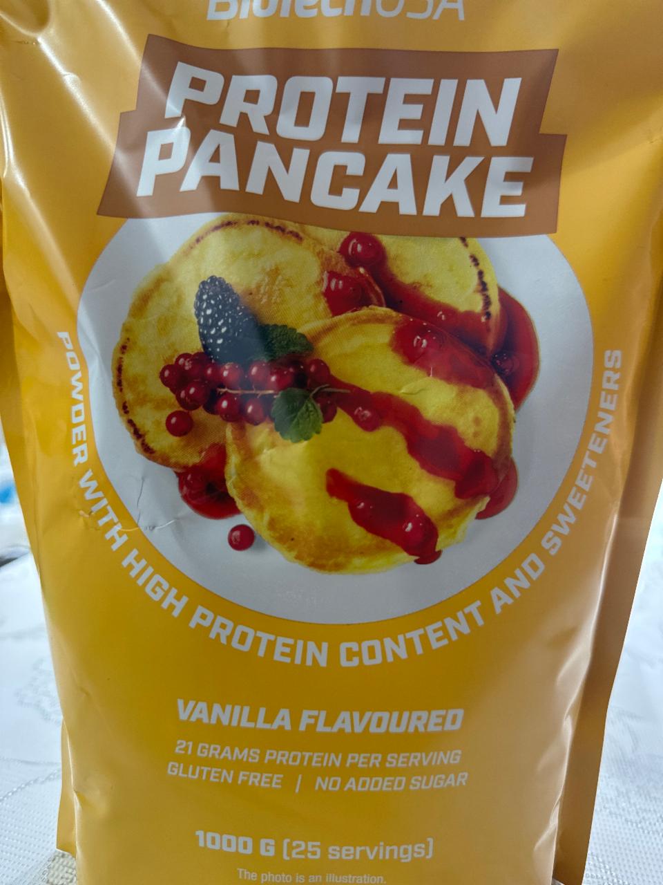 Фото - Protein Pancake vanilla flavoured BiotechUSA