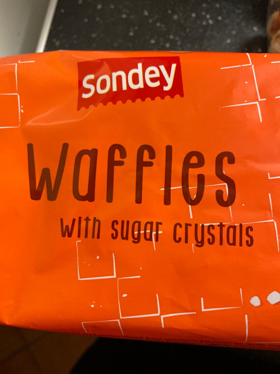 Фото - Waffles with sugar crystail Sondey