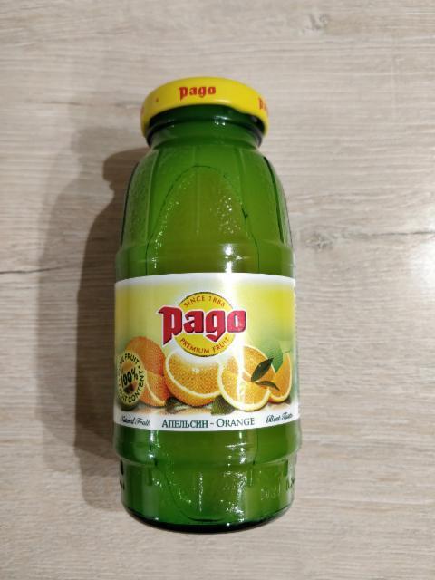 Фото - Сок со вкусом апельсина Pago
