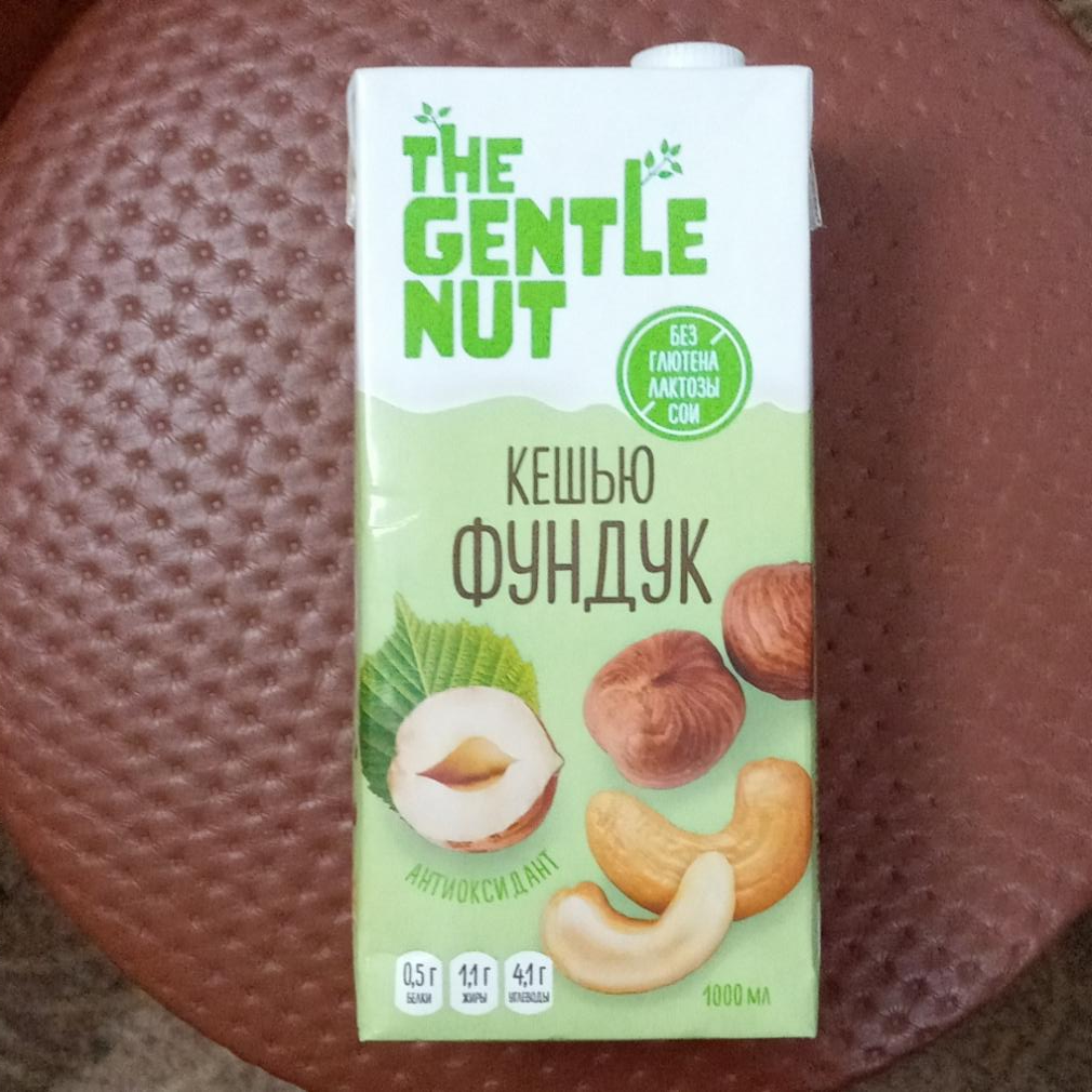Фото - Напиток ореховый Кешью Фундук с березовым соком The Gentle Nut