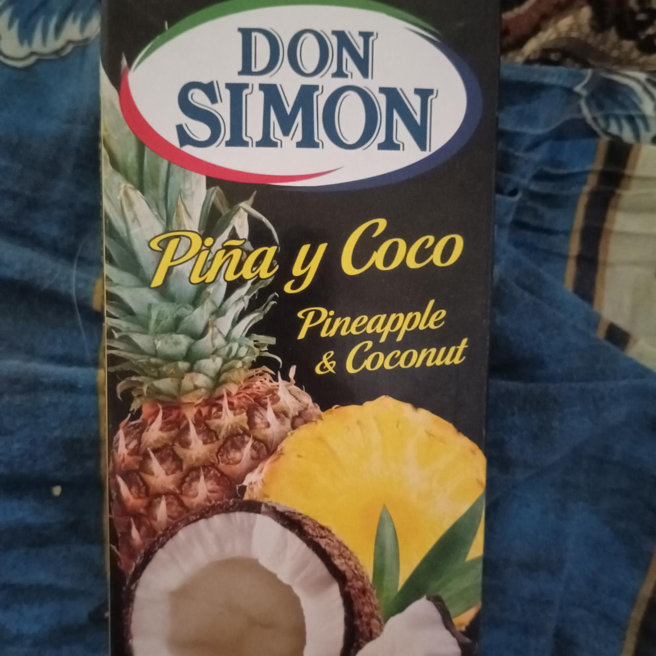 Фото - Cок ананас и кокос Don Simon