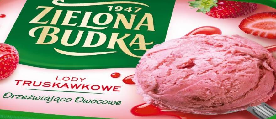 Фото - Мороженое со вкусом клубники Ice Cream Zielona Budka