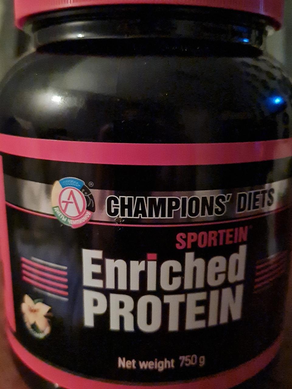 Фото - Протеин Академия-Т Sportein Enriched Protein Champions diet's
