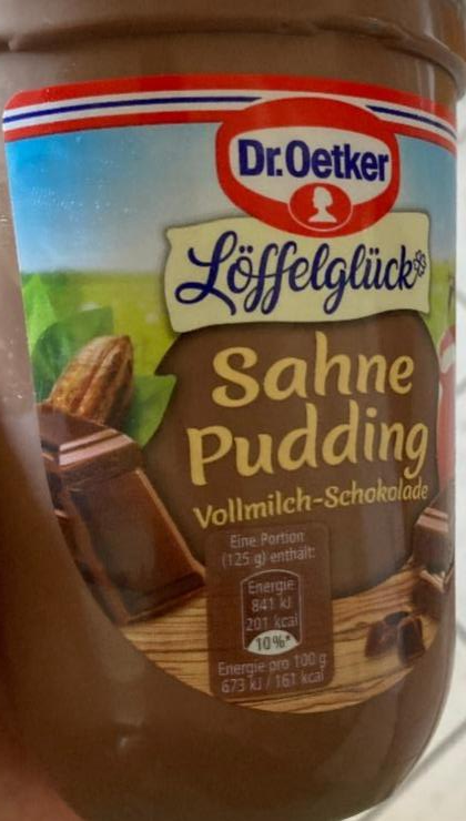 Фото - Пудинг Sahne pudding Vollmilch-Schokolade Dr. Oetker