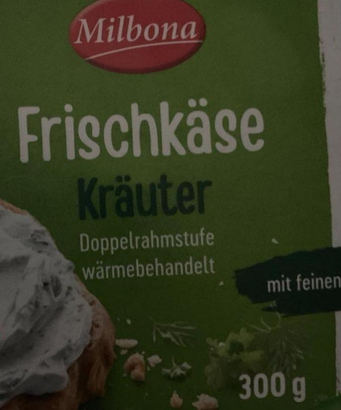 Фото - Сыр сливочный с травами Frischkäse Kräuter Milbona
