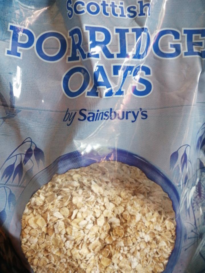 Фото - Porridge oats Sainsbury's