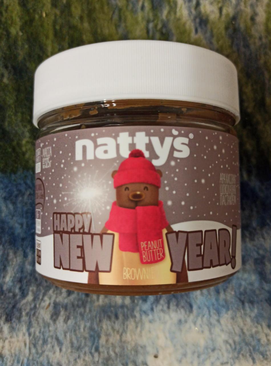 Фото - Паста арахисовая Brownie с какао и мёдом Nattys
