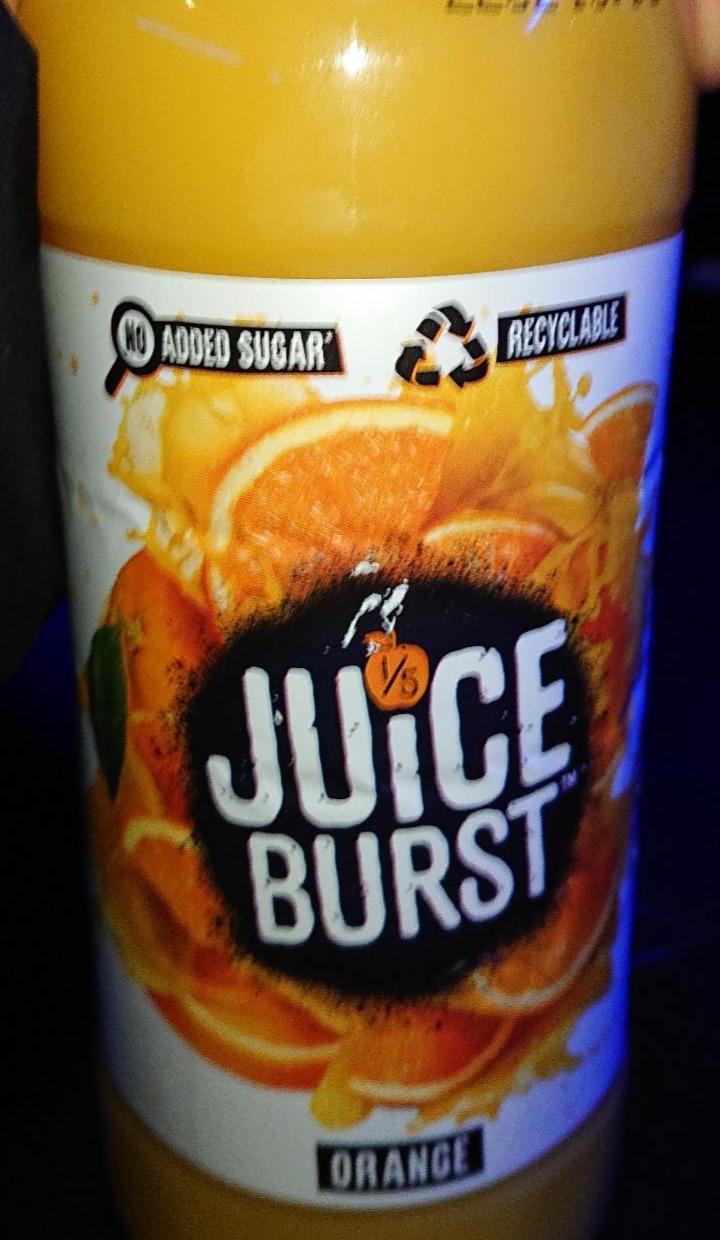 Фото - Сок апельсиновый без добавленного сахара Orange Juice Burst