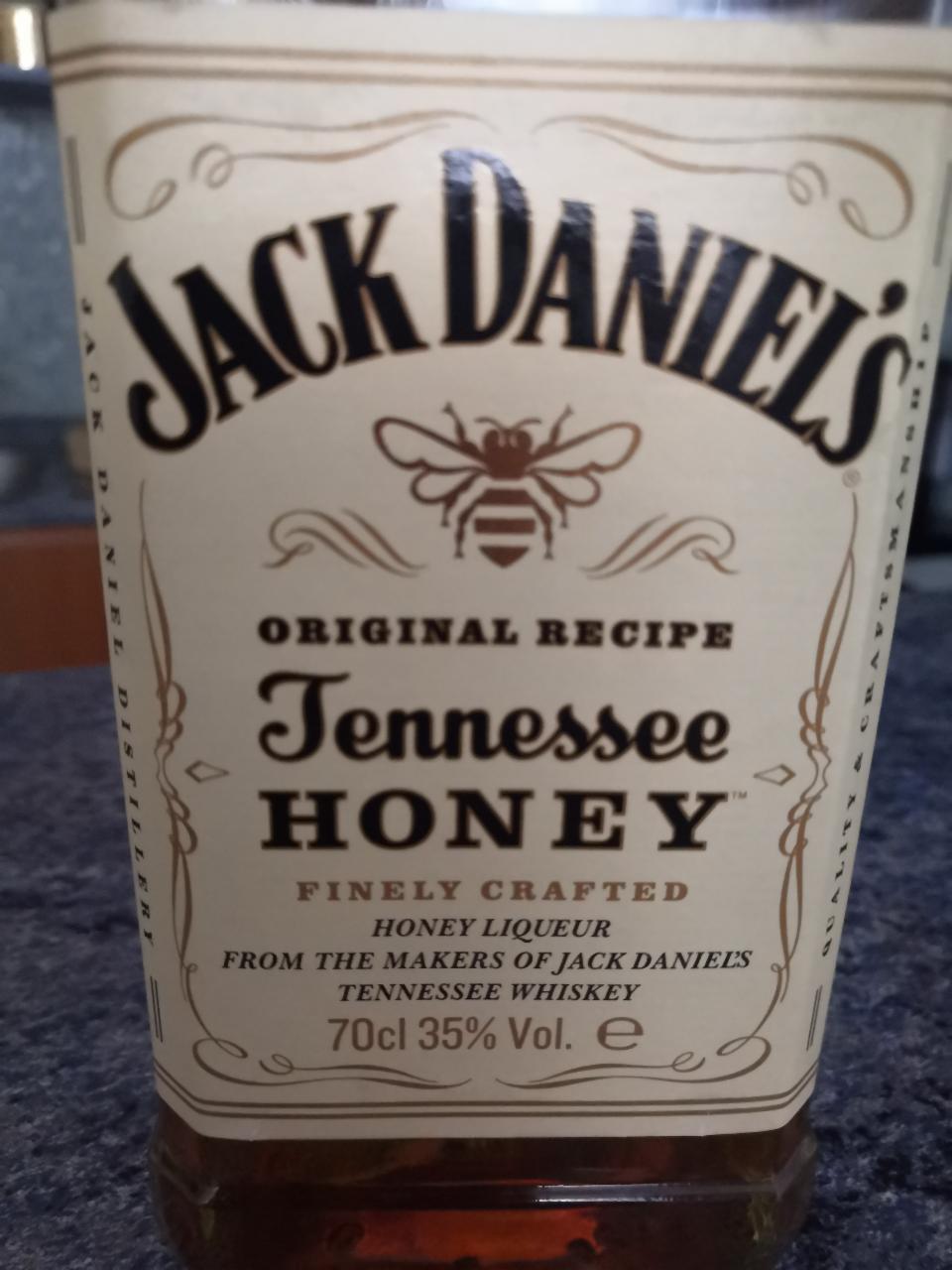 Фото - Виски 35% Tennessee Honey Jack Daniels