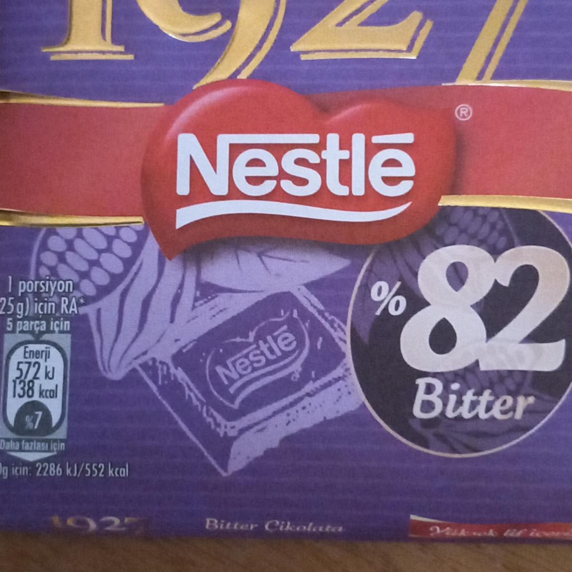 Фото - Шоколад 82% горький 1927 Nestle