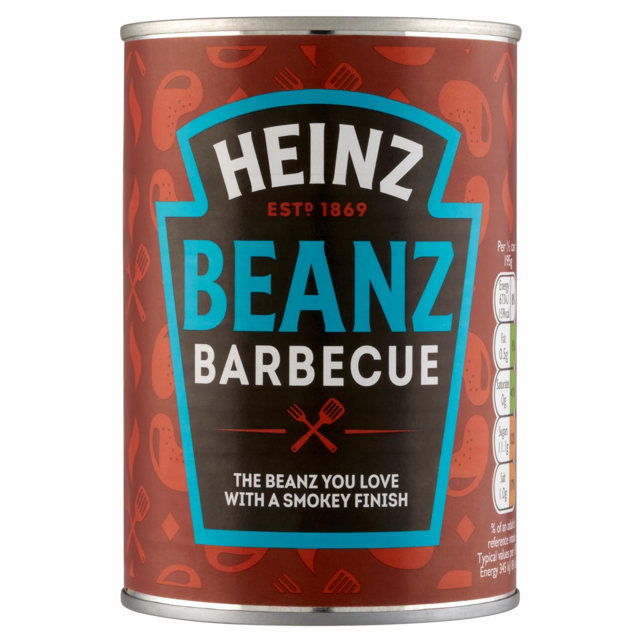 Фото - Фасоль консервированная в томатном соусе барбекю Barbecue Beanz Heinz