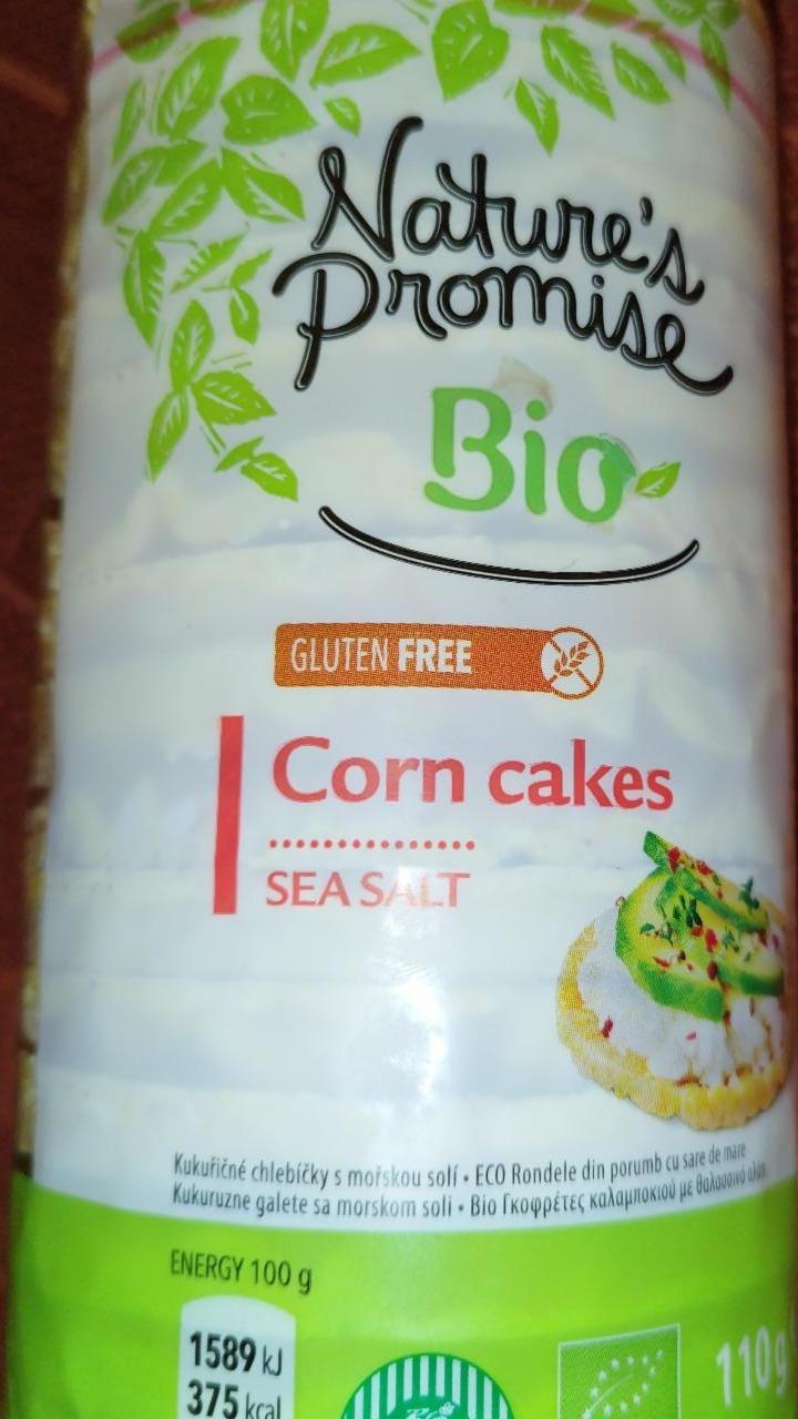 Фото - Bio corn cakes sea salt Nature’s Promise