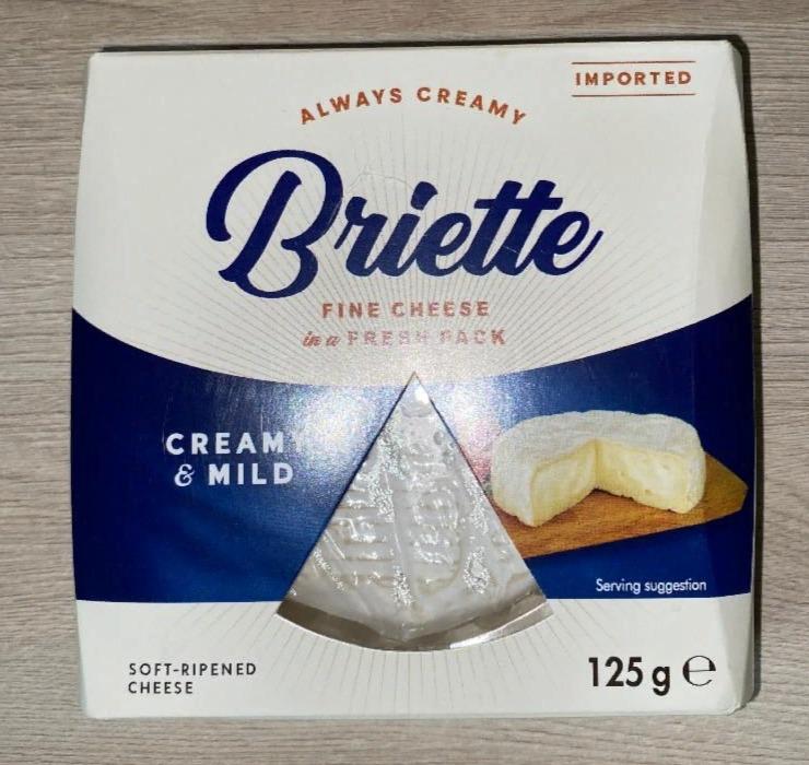 Фото - Сыр 60% мягкий Creamy&Mild Briette