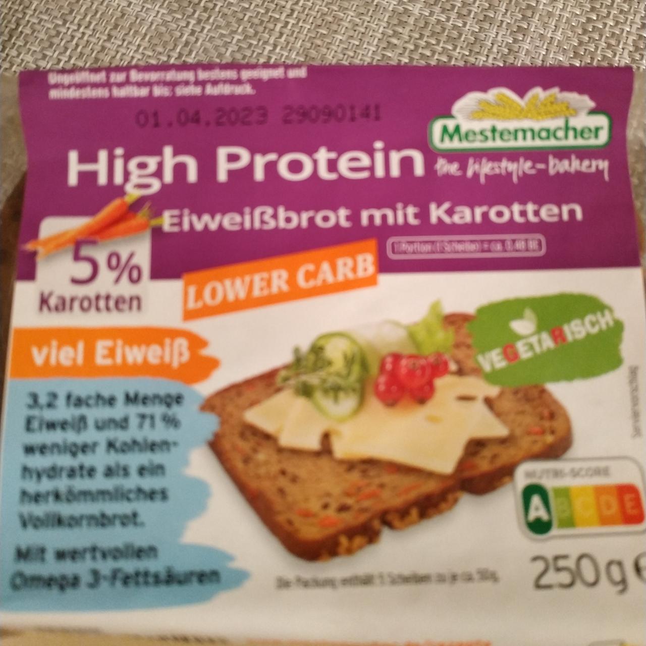 Фото - Хлеб с повышенным содержанием протеина High Protein Mestemacher