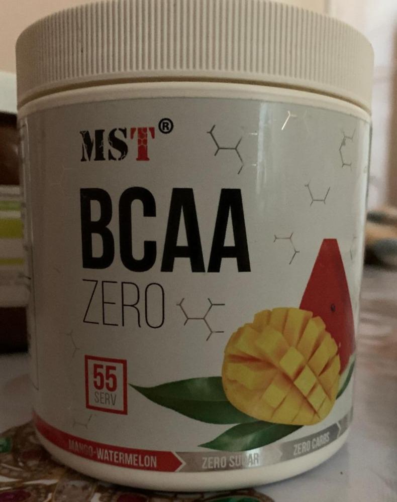Фото - Аминокислоты вкус манго-арбуз BCAA Zero MST