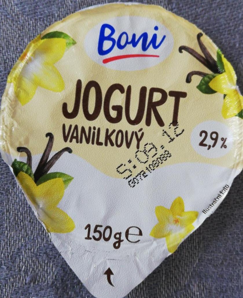 Фото - Jogurt vanilkový Boni