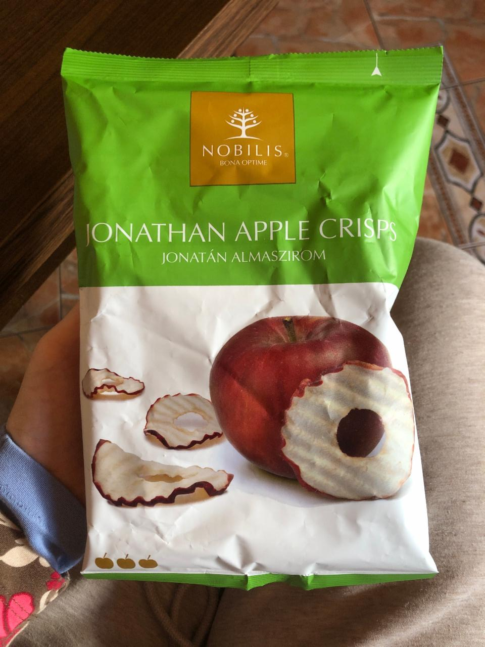 Фото - Чипсы яблочные Jonathan Apple Crisps Nobilis