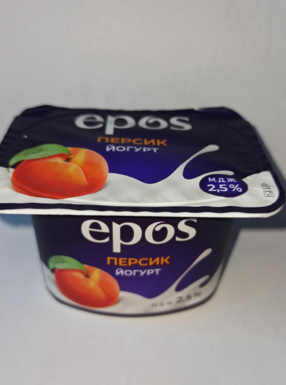 Фото - Йогурт густой с персиком Epos